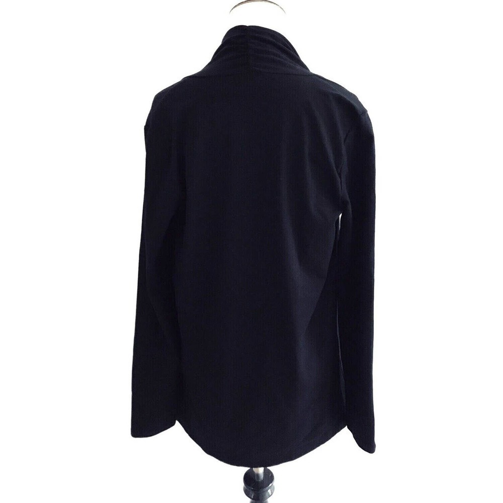 L.L Bean | Open Front Cardigan Womens XS Black Long Sleeves Stretch - Picture 2 of 8